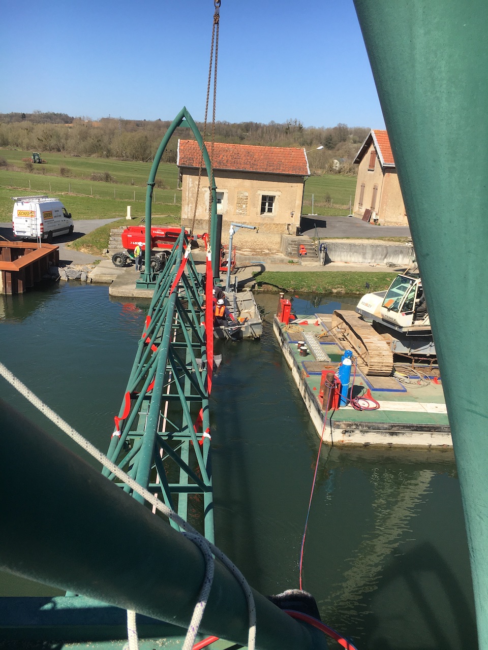 Travaux sur corde-Reims-opérations diverses